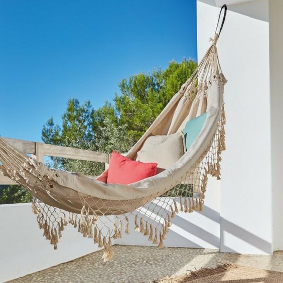 macramé hamac